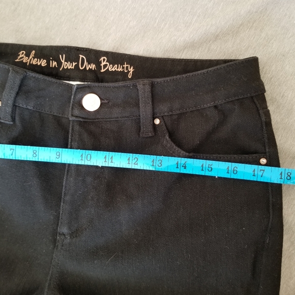Belle by Kim Gravel Black Jeans 10P - Picture 4 of 7